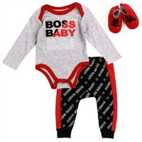 Bloomin Baby Boys trodijelni set, 3-mjesec