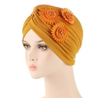 Qazqa glava raka kapa etnička boemska cvjetna kosa zamotavanje turban Headwear Turbana kapa