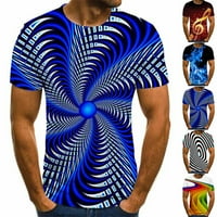 Muški 3D printa za majicu T-Majica Modna slika Odjeća Majica kratkih rukava 5 XL