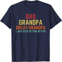 Drveni dar očeva dar od grandida tata Grandpa Great Deda majica