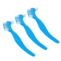 Držač četkica Lažna zuba čišćenje četkica za čišćenje zuba Četkica izdržljiv dvostrani dizajn