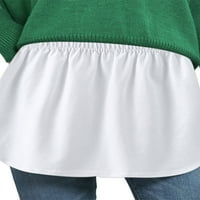 Ciycuit Žene Podesivi sloj lažni vrhovi donji zaštitni majica Extender mini suknja Pola dužine