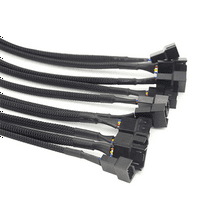 PIN PWM ekstenzija ventilatora kabl za napajanje mužjak za žensko proširenje kablova kompatibilan sa