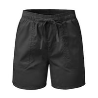 Pgeraug Active Fit Pješačke kratke hlače Golf Vanjske Brze suho vježba Vodene kratke hlače za žene Crna