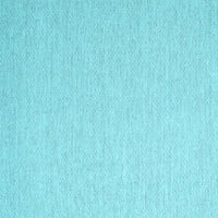 Ahgly Company u zatvorenom kvadratu Sažetak svijetlo plava suvremena prostirke, 8 'kvadrat