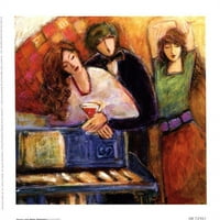 Ples i romantična napravite LINA LINCH Fine Art Poster Print Lisa Linch