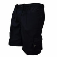 Muški elastirani teretni kratke hlače Ležerne prilike na plaži džepovi za crtanje pola pantalona