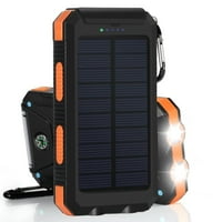Powernews vodootporan 500000mAh Dual USB prijenosni solarni punjač Solarna energetska banka za telefon