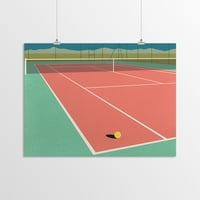 AmericanFlat Nevada teniski teren II od Rosi Feist Art Art Print