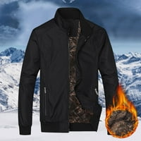 PXIAKGY jakne za muškarce Muška zimska jakna na otvorenom zipper Cardigan postolje sa ovratnikom dugih