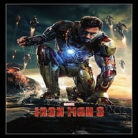 Marvel Iron Man - Jedan list laminirani i uokvireni poster Print