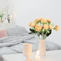 Umjetno cvijeće cvijeće ruže vjenčane buketi cvjetne ruže cvijeće svilena cvijeća ručna buketa ružičasta
