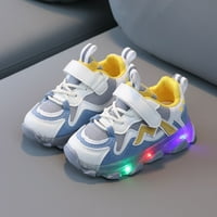 Dječje cipele veličine za 2 godine-godina lagana LED mrežasto svjetlosni sport Trčanje djece patike