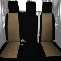 Caltrend Center Split klupe Microsuede Seat navlake za 2005 - Hummer H - GM104-06SB Bež umetci sa crnom