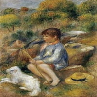 Mladi dečko po brojk posteru Print Pierre-Auguste Renoir