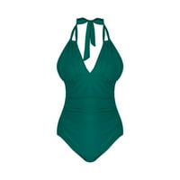 Kupalište za žene Ljeto Žensko print Split kupaći kostimi za kupaće plaže Bikini Halter kupaći kostimi