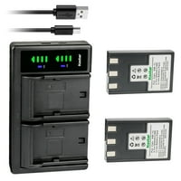 Kastar Battery i Ltd USB zamena punjača za Canon PowerShot S500, Ixy Digital 200A, Ixy Digital 300,