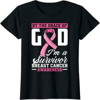 Pod milošću Bog Ja sam majica preživjelog preživjelog dojke preživjela