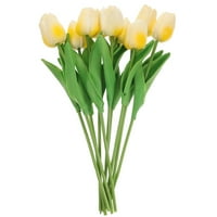 Umjetni tulip Cvijeće Real Touch Tulips Lažni PU tulip cvjetni buket