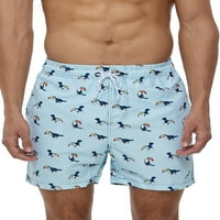 NOILLA muške ljetne hlače za kratke hlače nacrtavaju dno check print plaže kratke hlače Muške šivene