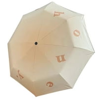 Lomubue Sunny Kišobran troslojni rebra prenosivi udubine u boji Anti-UV suncobran kišobran za vanjski