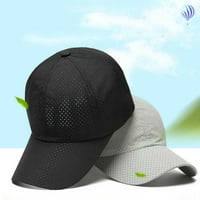 Baseball Cap Muškarci Žene Ljeto Tanki mrežica Prijenosni brz suhi prozračni šešir za sunčanje
