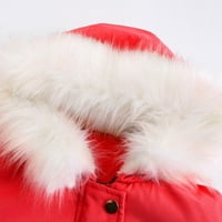 Ženske krznene jakne i kapute i kaputi ženske mine duge kaputice ovratnik jakna slim zimska parkas OutwesComfy