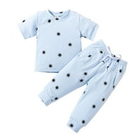 Pejock novorođenčad dječje dječje dječake odjeća odijelo za haljine setsfashion slatka zvijezda uzorak
