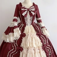 Ball haljina za žene srednjovjekovna plus veličina čipka up kore za korzet Gothic Renesansa princeza