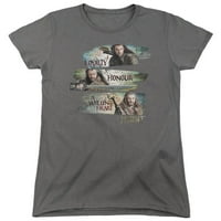Hobbit - odanost i čast - Ženska majica kratke rukave - X-velika