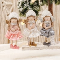 Božićna dekoracija Dekorativna perja u obliku lutke u obliku lutke u obliku lutke