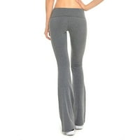 Yoga hlače Žene joge hlače visoko do dizala pantalona u tijesnim ženskim pantalonama