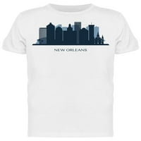 New Orleans Silhouette City Majica - Mumbine, majica, muškarac
