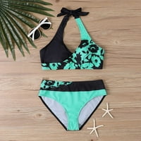 Amousa Ženska moda Split High Squak tiskani bikini sa grudnjacima i bez čelika kupaćim kostima kupaćim
