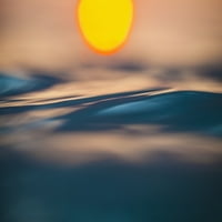 Sažetak oceanskog uzoraka na izlasku sunca; Lanikai, Oahu, Havaji, Sjedinjene Američke Države od strane