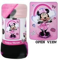 Disney's Minnie Mouse 45x60 Prekrivač od runa - sretan odmor