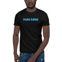 2xL plavi park Ridge s kratkim rukavom pamučnom majicom majicom po nedefiniranim poklonima