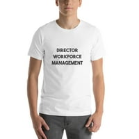 3xl Direktor za upravljanje radnom snagom Bold majica s kratkim rukavom pamučna majica majica po nedefiniranim