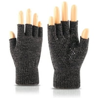 Koaiezne muške ženske zimske rukavice elastične tople meke pletene obloge pletenim pamukom izrađene