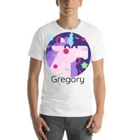Personalizirana zabava Jednorog Gregory kratka pamučna majica kratkih rukava po nedefiniranim poklonima