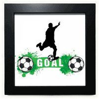 Penalty Soccer Football Sports Text Black Square Frame Frame Fill Wall Stolpop