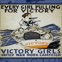 24 X36 Galerija, svaka djevojka koja se povlači za pobedom, Prster WWI, 1918
