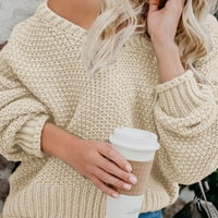 Absuyy modni džemperi za žene Torggy New Fashion Ušteda- Ležerne prilike labavi fit plus veličina dugih