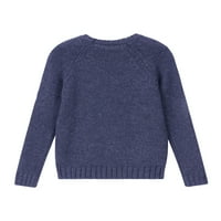 Lisenrain ženski džemper s prugama Y2K preveliki vintage pleteni džemper kawaii preppy grunge pletivaža