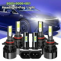 Za Pontiac Grand Pri - Combo LED farovi automobila Hi Lo + Svjetla za maglu