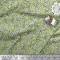 Soimoi pamučna patch patch tkanina četkica sažetak od ispisanog tkanina dvorište široko