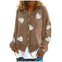 Frehsky džemperi za žene Ženska pletiva sa jednim ljubimcima Ženska kardigan kardigan džemperi za žene