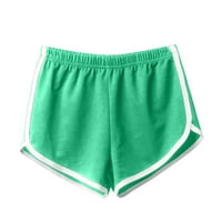 Ženske sportske kratke hlače Ležerne dame Plaža Ljeto Trčanje joge Hot Hlače zeleno l
