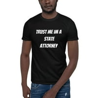 2xl vjerujte mi na državno odvjetnik kratkog rukava majica s kratkim rukavima po nedefiniranim poklonima