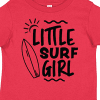 Inktastična mala surfana djevojka sa dar za surfanje poklon majica Toddler Girl Girl